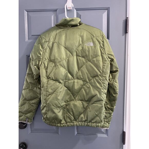 The North Face Aconcagua Puffer Jacket Women's Medium Olive 550 Down Fill - Picture 10 of 10